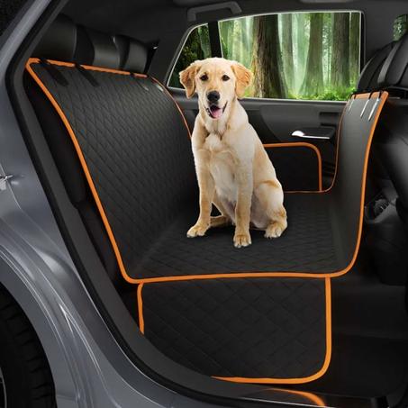 Funda de asiento de coche para perro, Protector de asiento trasero