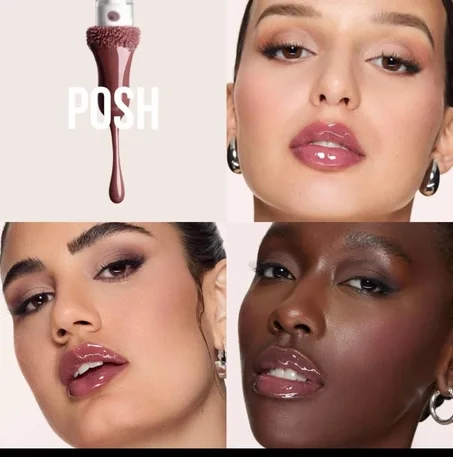 Huda Beauty Faux Filler Extra Shine Lip Gloss – Posh
