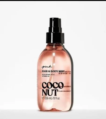PINK Hair & Body Mist – Coconut
