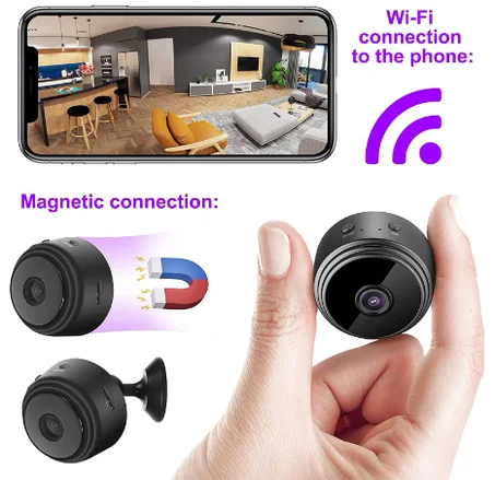 Magnetic Surveillance Camera