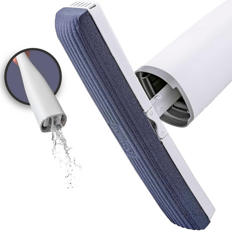 ممسحة ألياف ذاتية الغسل