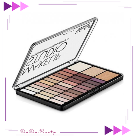 لوحة لظلال العيون والهايلايتر STUDIO MAKEUP