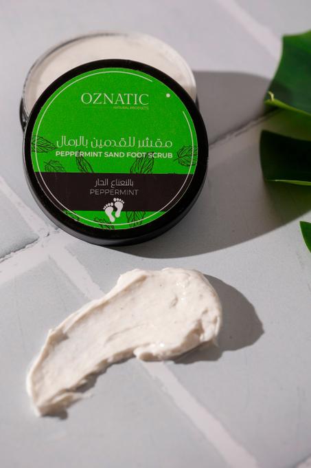 Gommage pour les pieds au sable & menthe poivrée