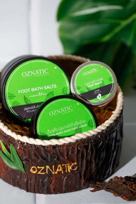 Pack Soin Complet des Pieds – Menthe Poivrée – OZNATIC