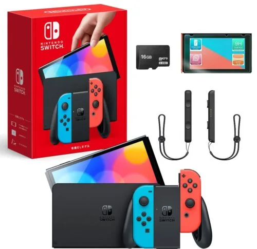 Nintendo Switch OLED – Édition Mario Rouge – 64 Go