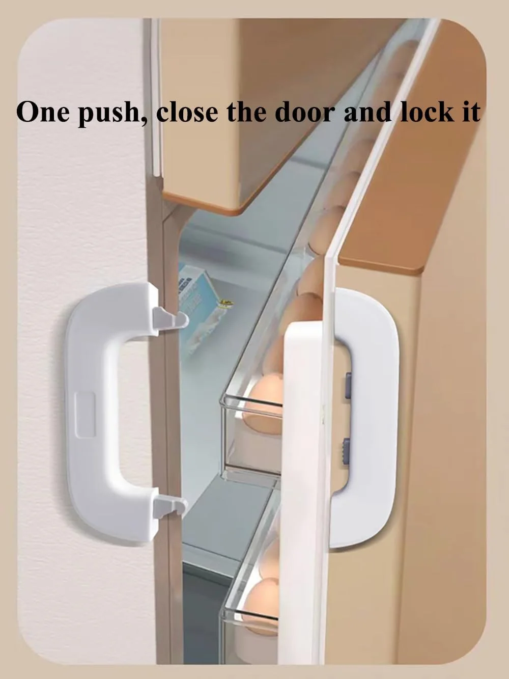 قفل باب التلاجة