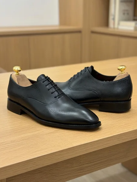 حذاء جلدي أنيق