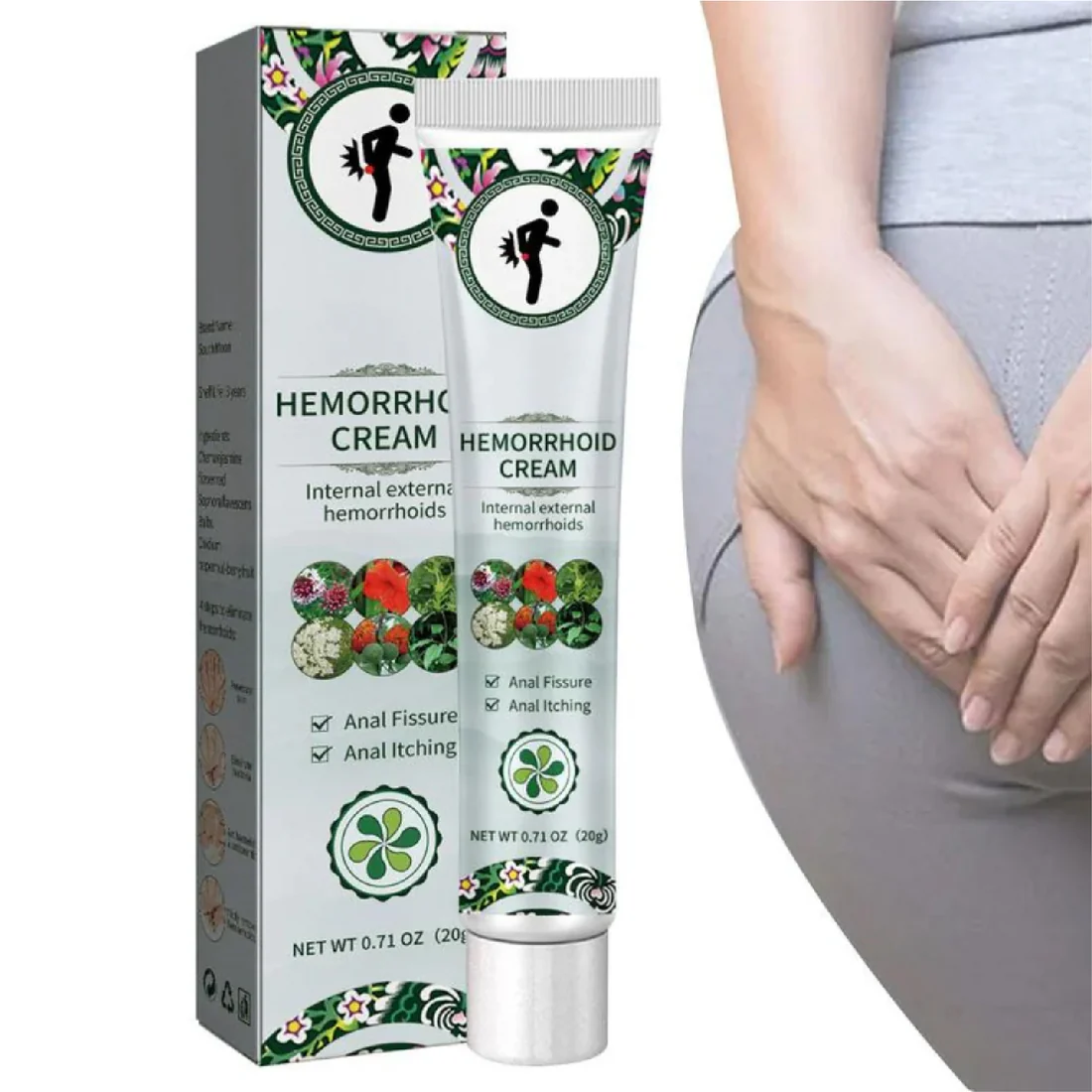 Ungüento calmante para hemorroides internas y externas