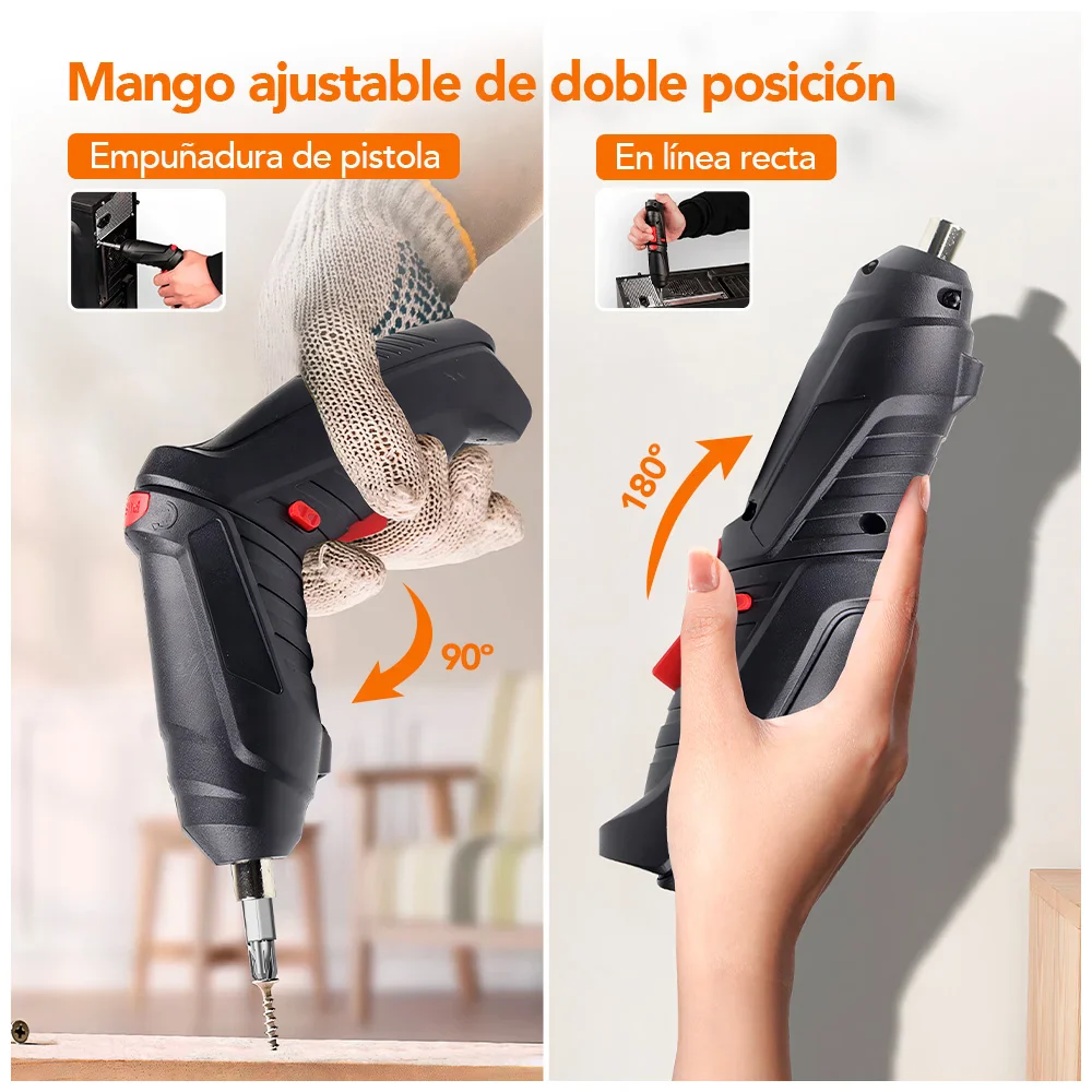 Taladro Atornillador Inalámbrico DEKOQ – Potencia y Versatilidad para tus Proyectos en Casa