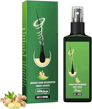 Spray de Jengibre para el Cabello: Nutrición y Crecimiento Natural