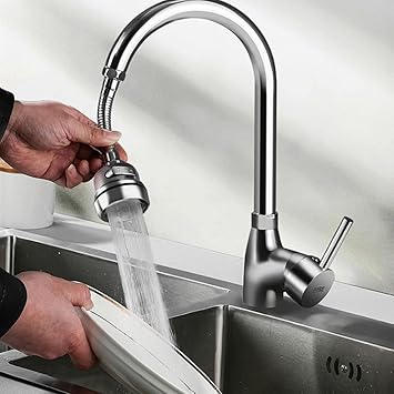 Cabezal de Grifo Flexible y Filtro Ahorrador de Agua: Eficiencia y Versatilidad para Cocina y Baño