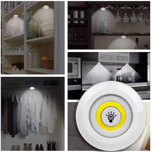 Luz LED Inalámbrica 3W con Control Remoto