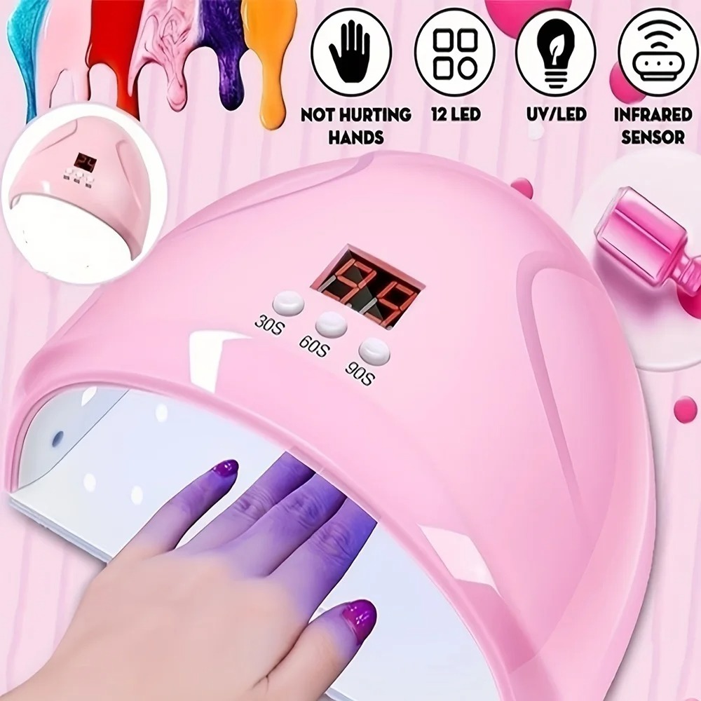 Lámpara LED Secador de Uñas: Profesional y Práctica para un Acabado Perfecto