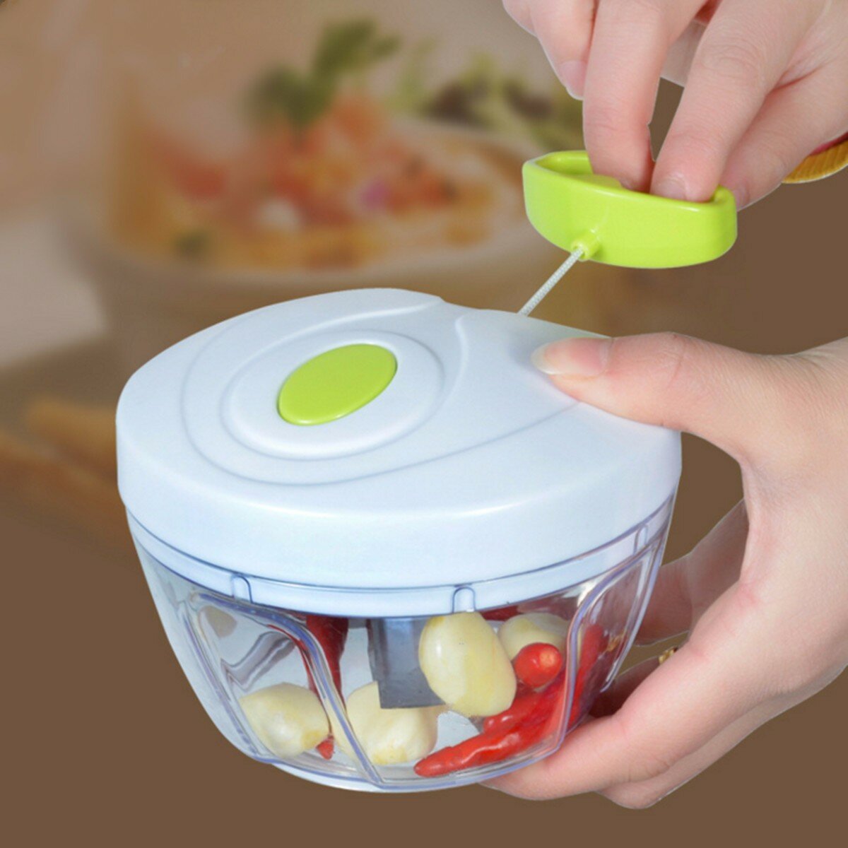 Mini Picadora Manual Multifunción: Práctica, Ecológica y Versátil para tu Cocina