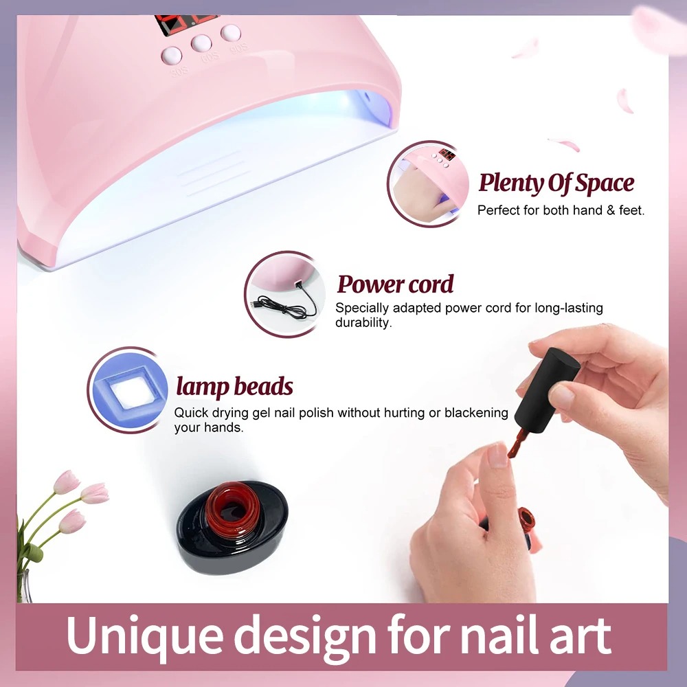 Lámpara LED Secador de Uñas: Profesional y Práctica para un Acabado Perfecto
