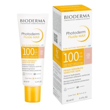 Bioderma Photoderm Fluide MAX SPF 100 – Écran Solaire Teinté
