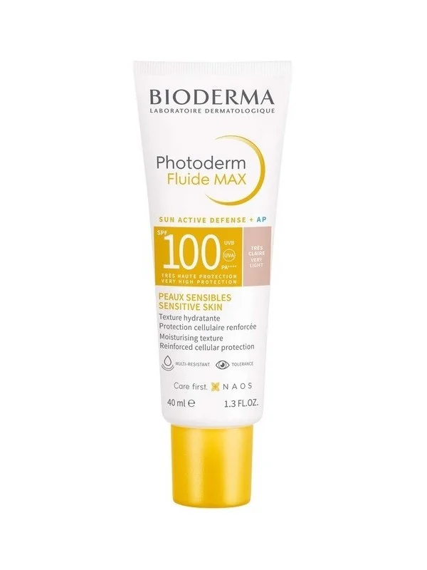 Bioderma Photoderm Fluide MAX SPF 100 – Écran Solaire Teinté