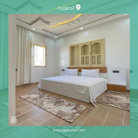 فيلا فخمة بـ 3 غرف ومسبح خاص – قريبة من وسط المدينة