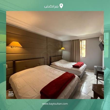 فندق مركزي فاخر في قلب مراكش مع مسبح على السطح وإطلالات خلابة