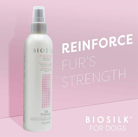 بخاخ لفك التشابك لجميع الكلاب  للمعاطف اللامعة وإزالة الشعر