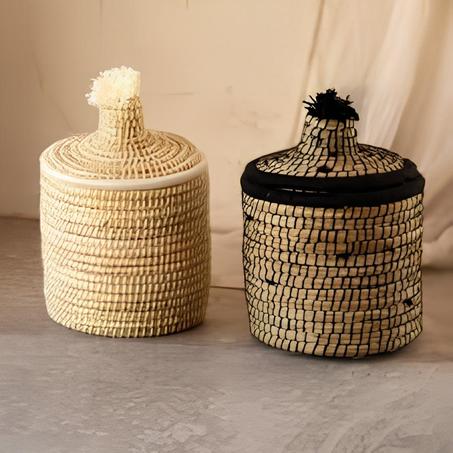 قُفَف مغربية تقليدية مصنوعة يدويًا 🧺🇲🇦