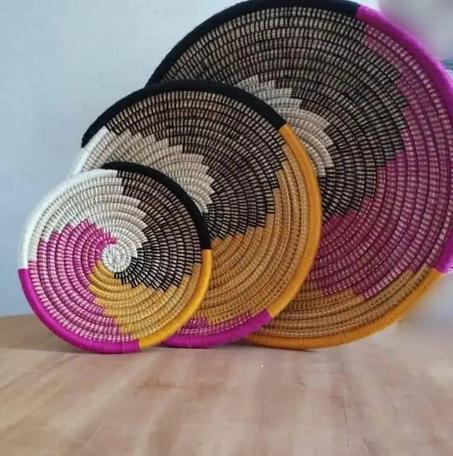 سلة مغربية يدوية فاخرة 🧺✨