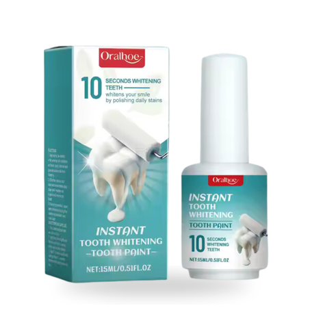 طلاء تبييض الأسنان