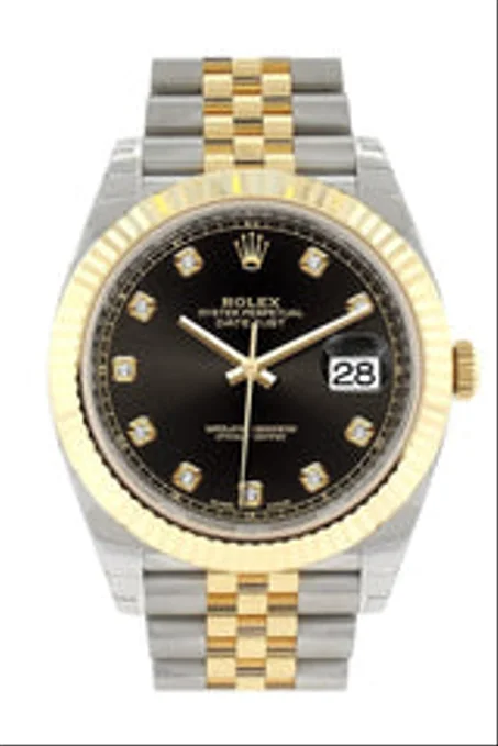 Rolex Oyster Perpetual Datejust 41 Cadran Noir, bicolore