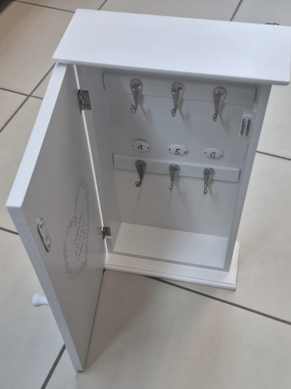 Boite à clé en bois décorative