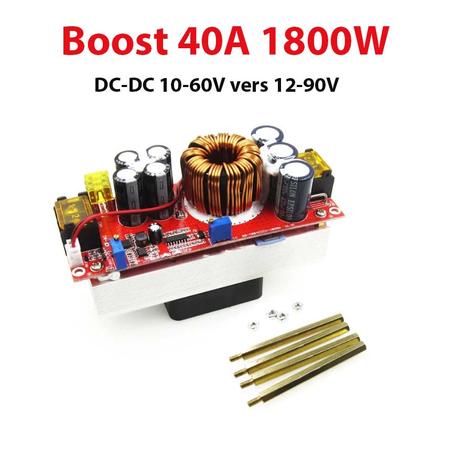 1800W 40A Current DC-DC Constant Voltage Constant Current Boost Power Modul