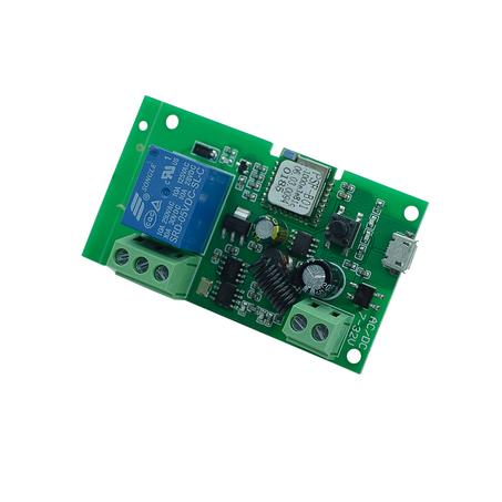 Ewelink – Module relais Wifi et RF 433Mhz DC 5-32v, Dry Contact Output NO/NC
