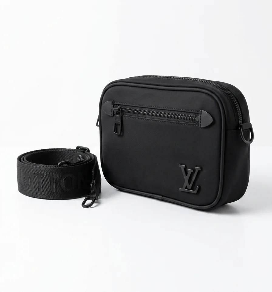 Sacoche Homme Premium LV – Élégance & Simplicité