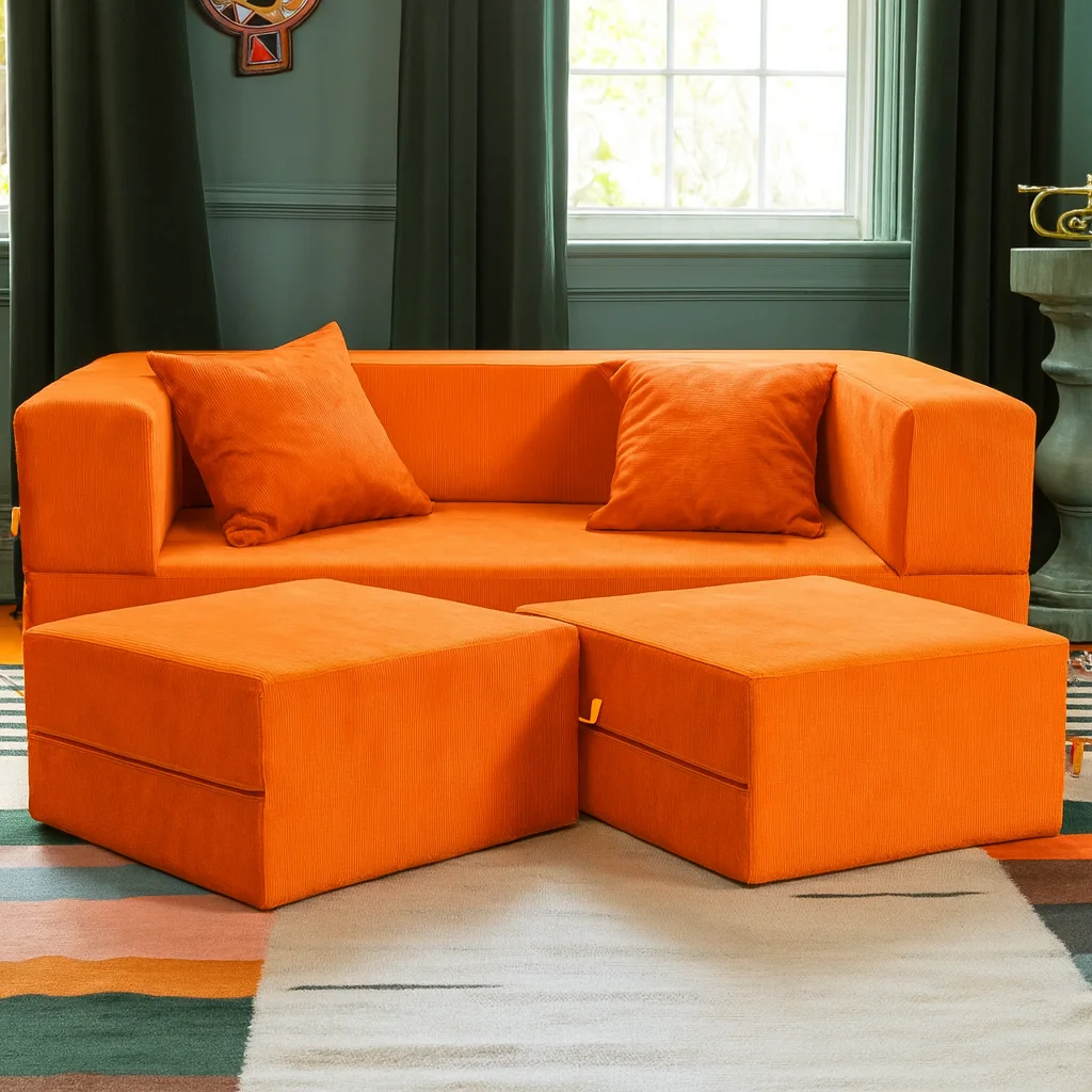 CANAPÉ LIT CONVERTIBLE 2-EN-1 ULTRA CONFORT