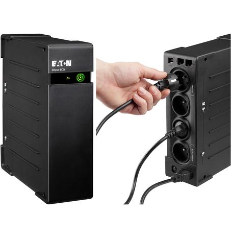 Onduleur Off-line Eaton Ellipse ECO EL500FR - 300 W / 500 VA - 4 prises FR