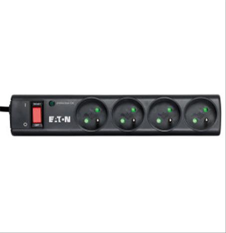 Multiprise parasurtenseur Eaton Protection Strip PS4F 4 prises FR