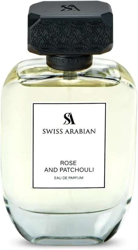 او دي بارفان روز اند باتشولي من سويس اريبيان، سعة 100 مل، للنساء