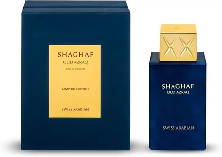 عطر شغف عود ازرق 75 مل او دي بارفان من سويس اريبيان، للجنسين