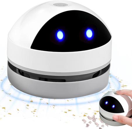 🧹✨ المكنسة الكهربائية الصغيرة للمكتب والطاولة