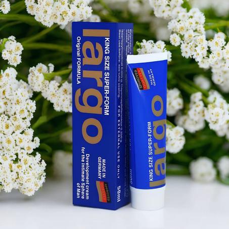 كريم لارغو (لتحقيق حجم أكبر وقوة إضافية)