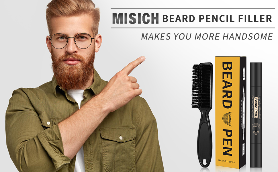 MISICH beard pencil filler makes you more handsome