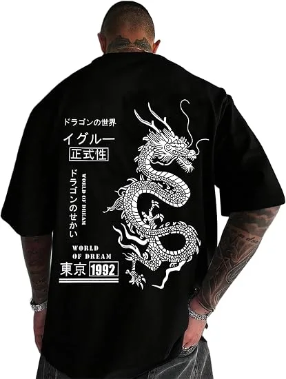 Men's Graphic Tees Oversized