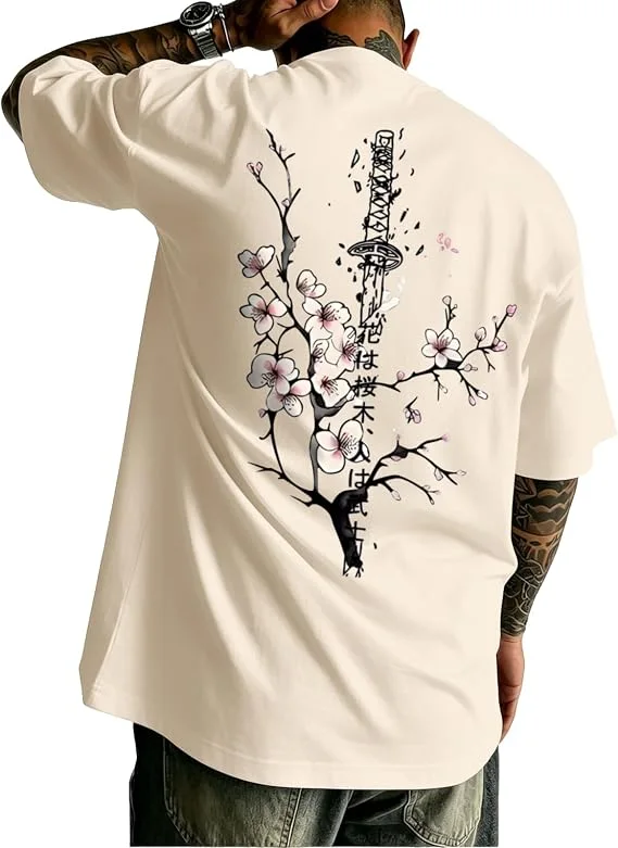 Japanese Graphic Shirts for Men