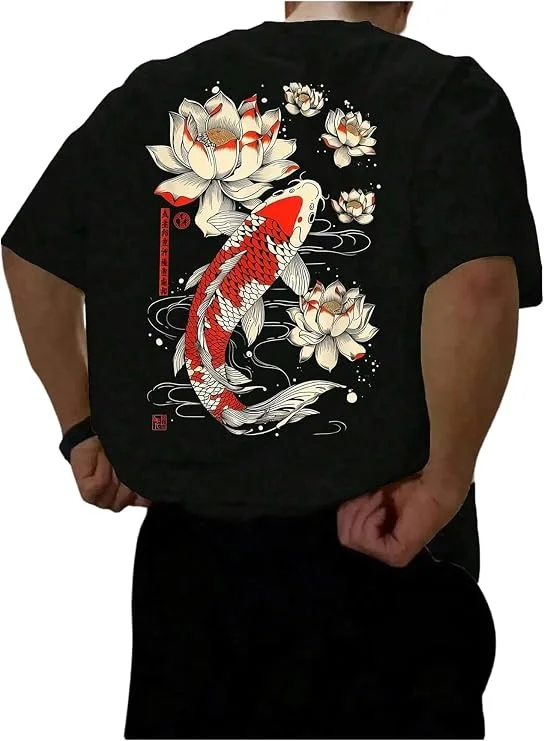 Men's Letter Graphic Tees Short