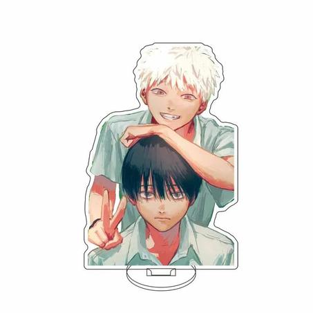 The Summer Hikaru Died Figurine with Acrylic Support and Plaque