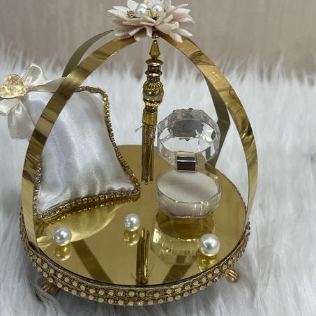 Plateau bague couvre champ d14