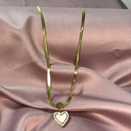 Collier Diamond Heart doré