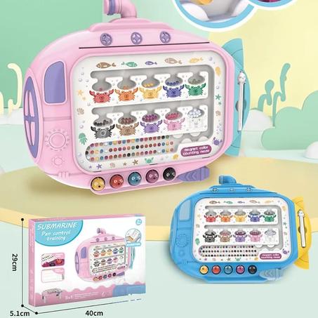 tableau magnétique sous-marin à stylet avec un jeu de pèche