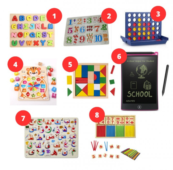 Planche De Puzzle Alphabet En Bois Pour Enfants Âgés De 3 À 6 Ans, Jouet  Éducatif D'apprentissage Précoce, Mode en ligne