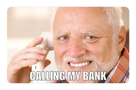 Calling My Bank