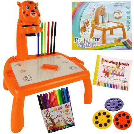 طاولة رسم مع بروجكتر جهاز إسقاط للصور لتعليم الرسم ❤️‍🔥😍